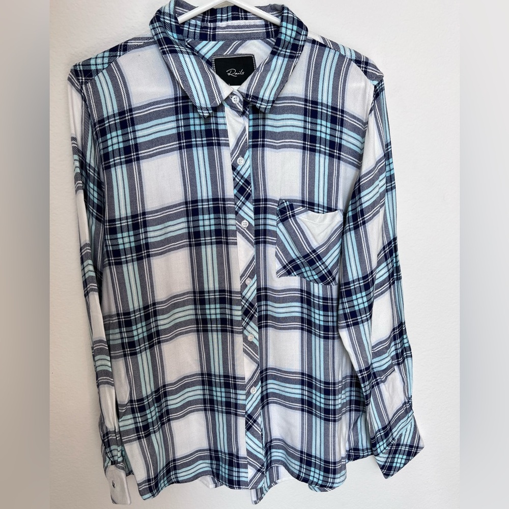 Rails Button Down Plaid Shirt
